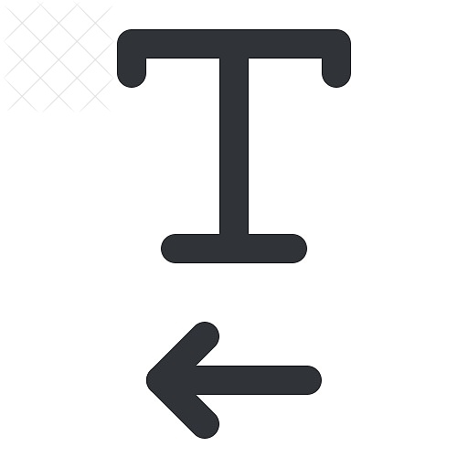 Text, typography, format, left icon.
