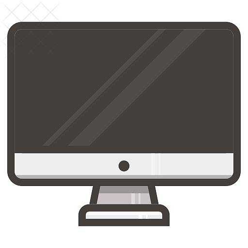 Mac, computer, display, monitor, pc icon.