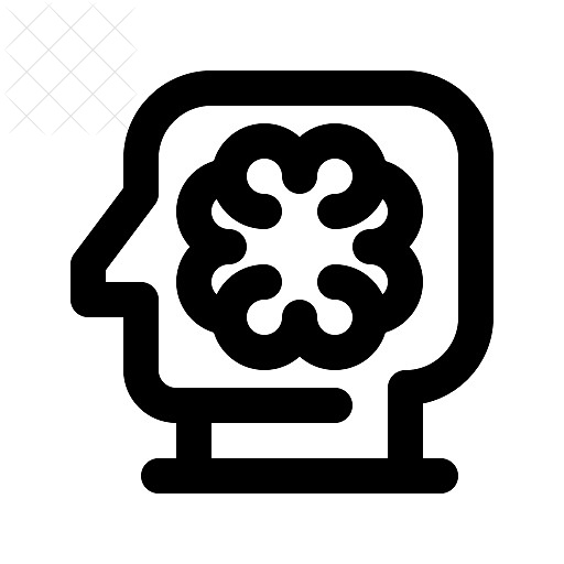 Brain, learning icon.