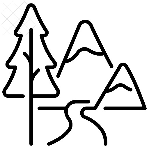 Adventure, backpack, hike, hiking, nature icon.