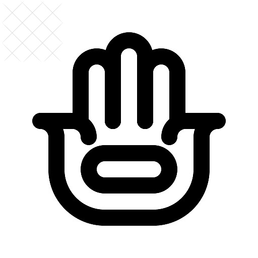 Hand icon.