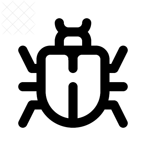 Bug, insects icon.