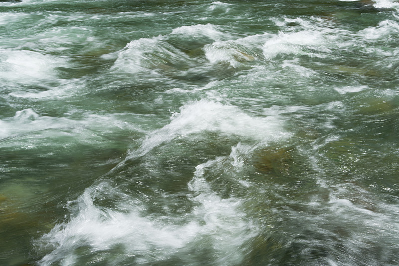 流動的水，運動模糊攝影圖片