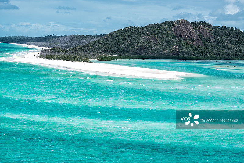 澳大利亚昆士兰白天堂海滩图片素材