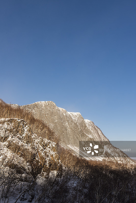 长白山冬季风光图片素材