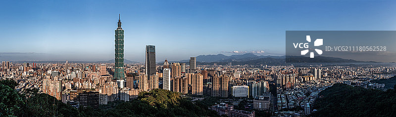 台北101全景图片素材