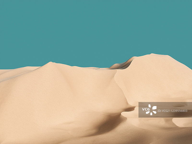 极简抽象的荒芜沙漠背景素材图片素材