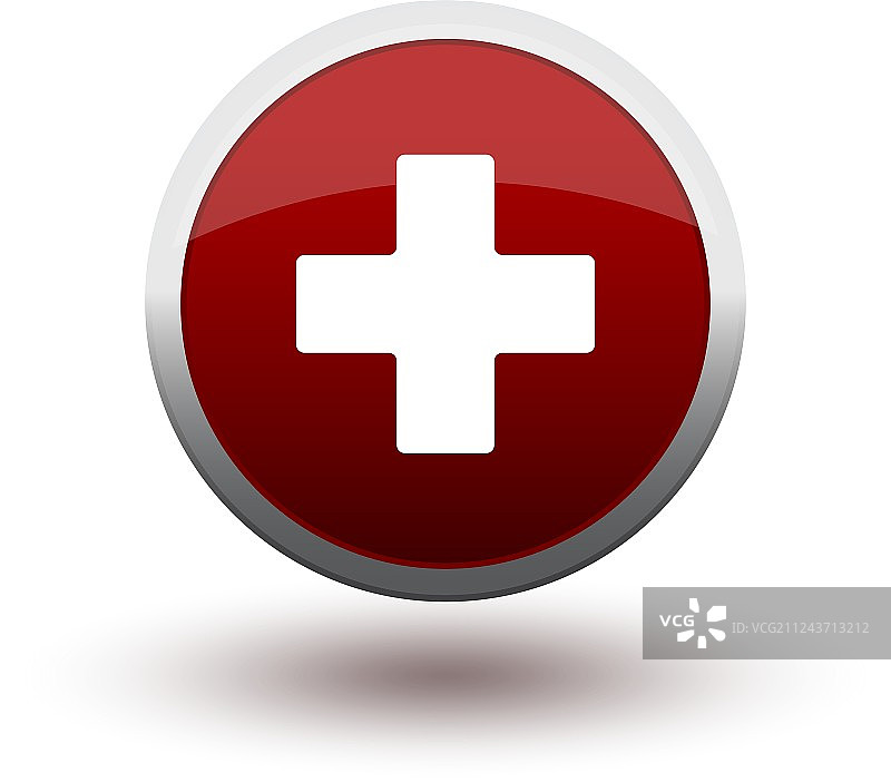 象征医药和护理图标上的白色背景图片素材