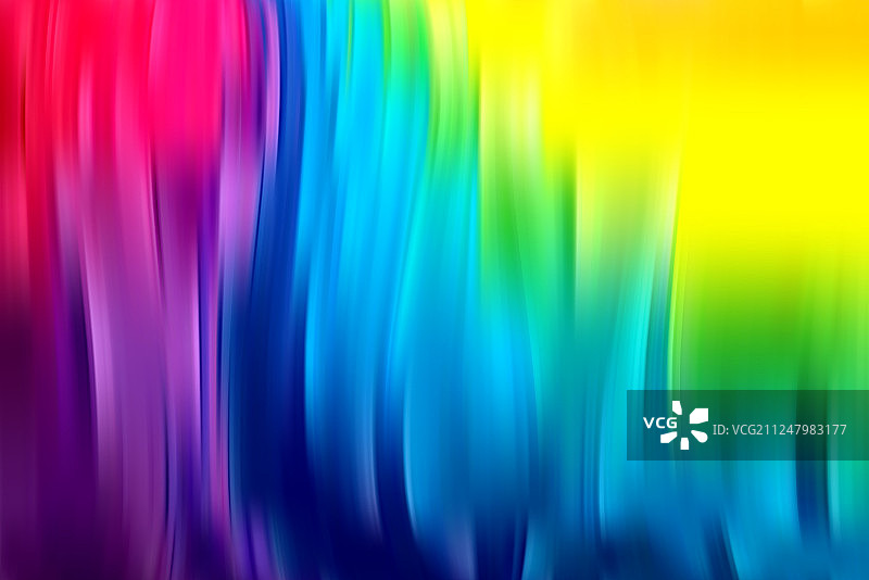 波浪旗帜彩色流体形状的运动图片素材