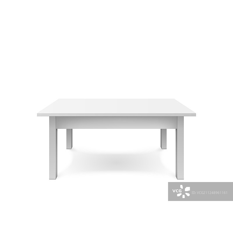 空白色桌子设计塑料桌子用图片素材