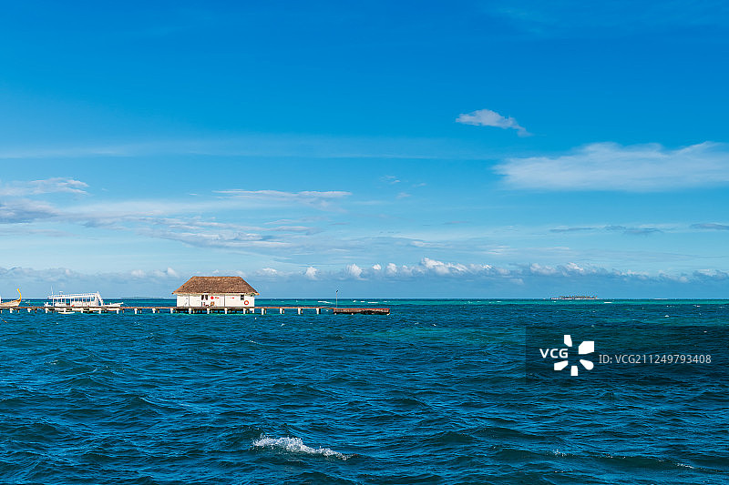 印度洋马尔代夫海岛户外风光图片素材