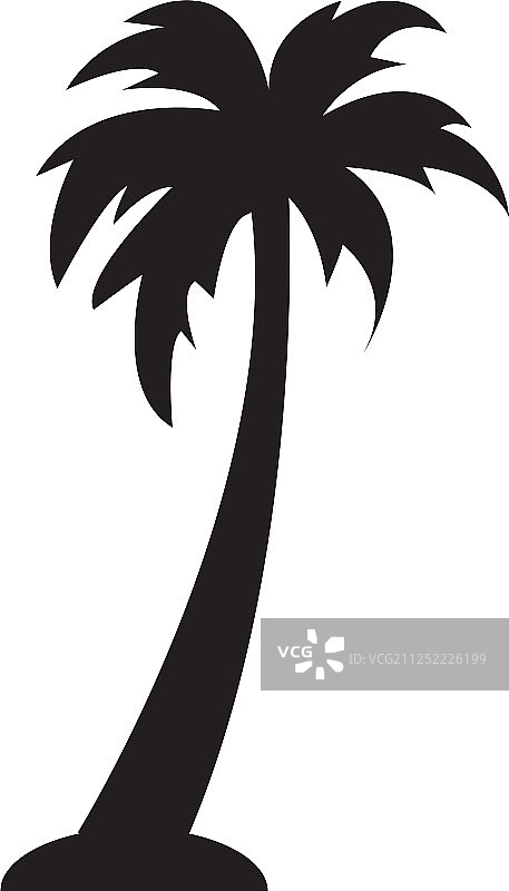 棕榈树图形设计模板孤立图片素材