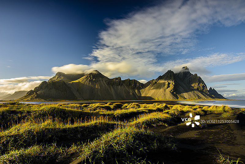 冰岛蝙蝠山图片素材