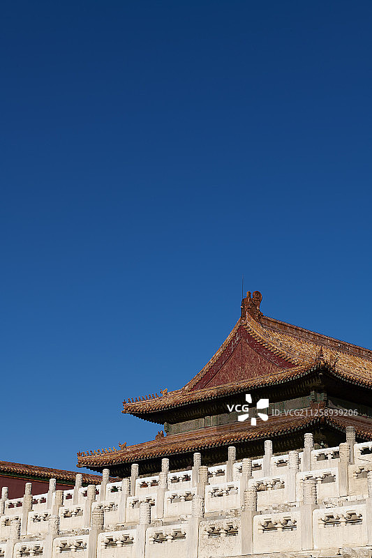 北京故宫建筑特写图片素材