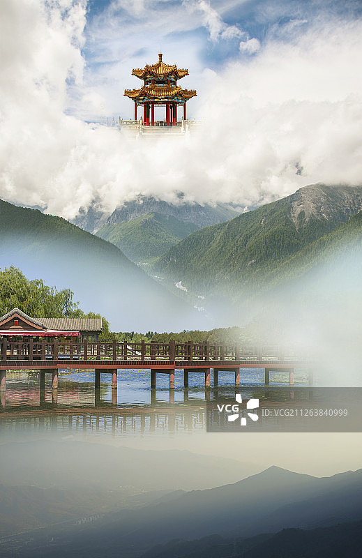 中国传统山水摄影图片素材