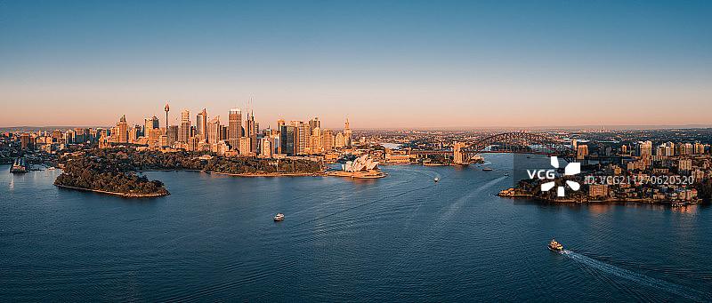 航拍悉尼城市风光图片素材