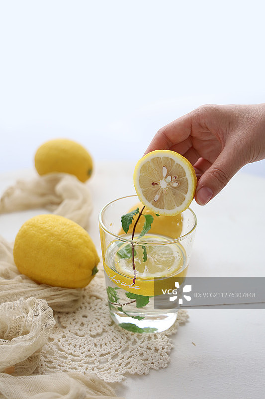 柠檬水图片素材