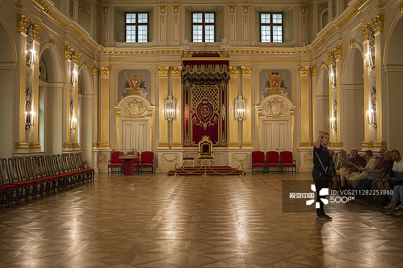 华沙皇家城堡图片素材