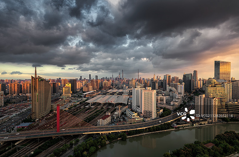 上海风云图片素材