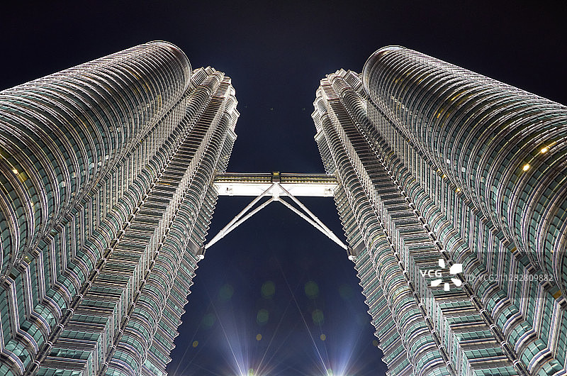 马来西亚吉隆坡双子塔图片素材
