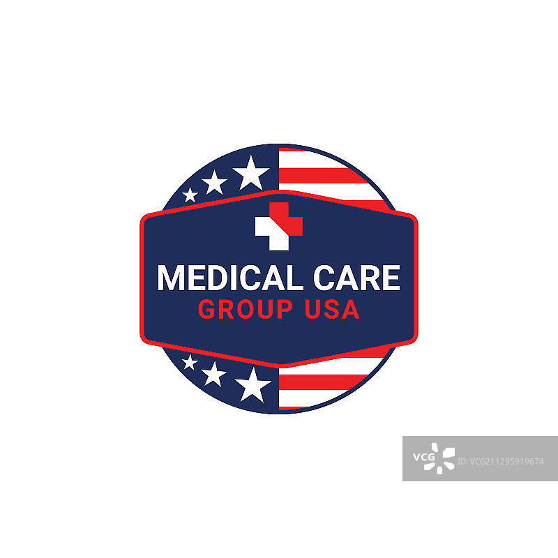 美国医疗保健集团美国标志模板图片素材