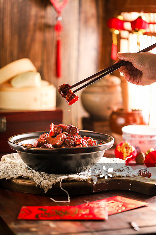 红烧肉--年夜饭图片素材
