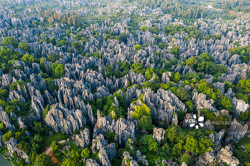 云南省昆明市石林风景区图片素材