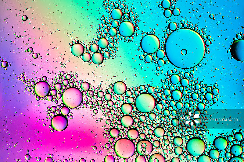 泡泡在水中的特写，邦达尔，澳大利亚昆士兰图片素材