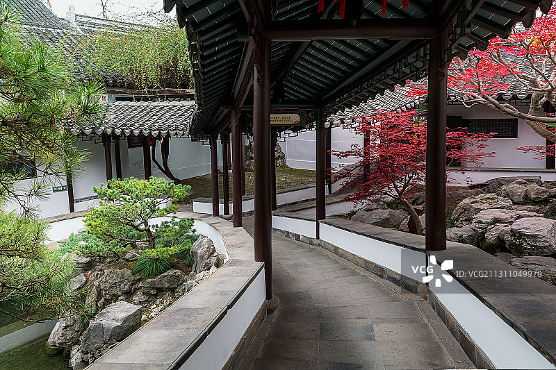 南京瞻园回廊图片素材