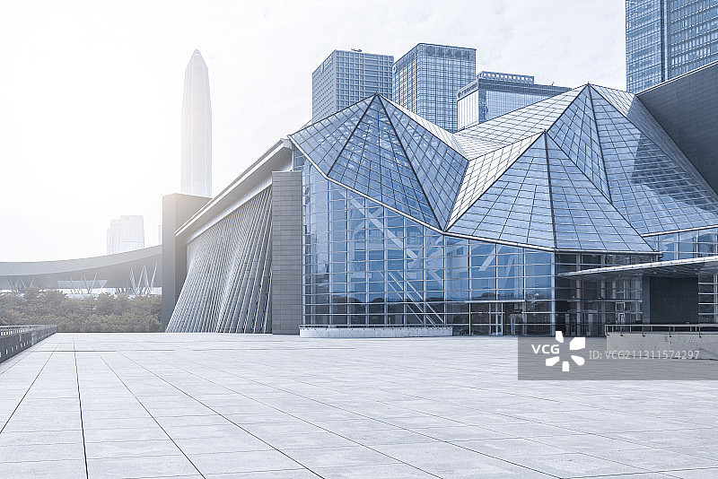 深圳现代几何音乐厅图片素材