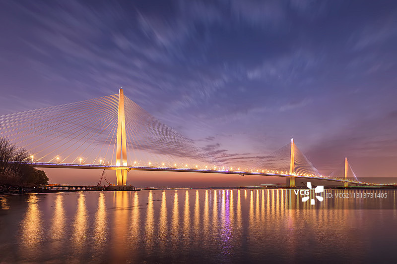南京江心洲长江大桥（3）图片素材