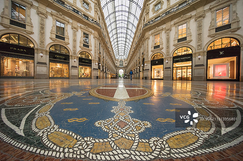 意大利米兰商业购物中心图片素材