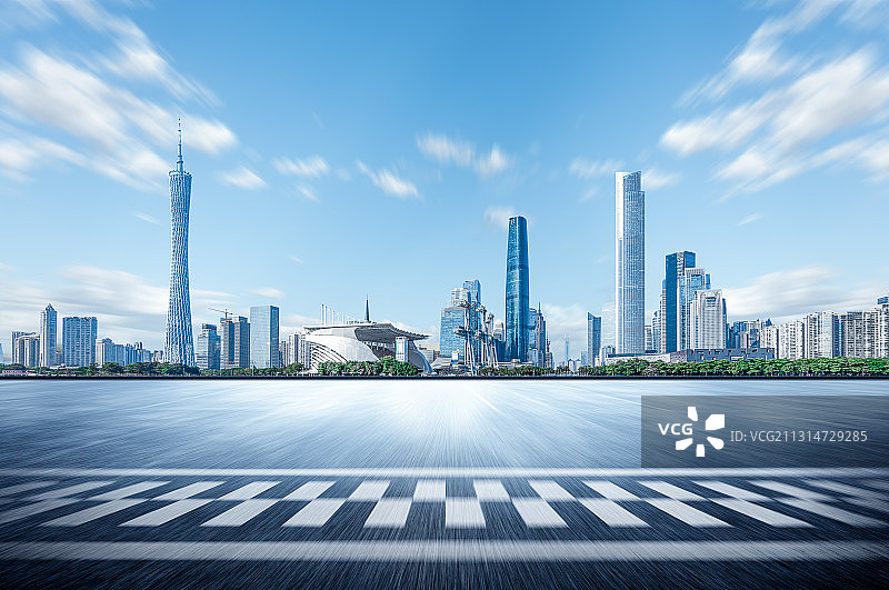 广州城市公路背景图片素材