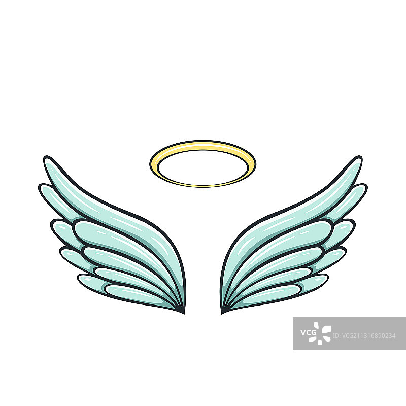 天使的翅膀图片素材