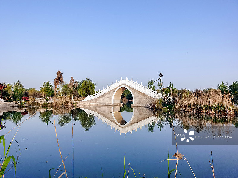 安徽淮北南湖湿地公园风光图片素材