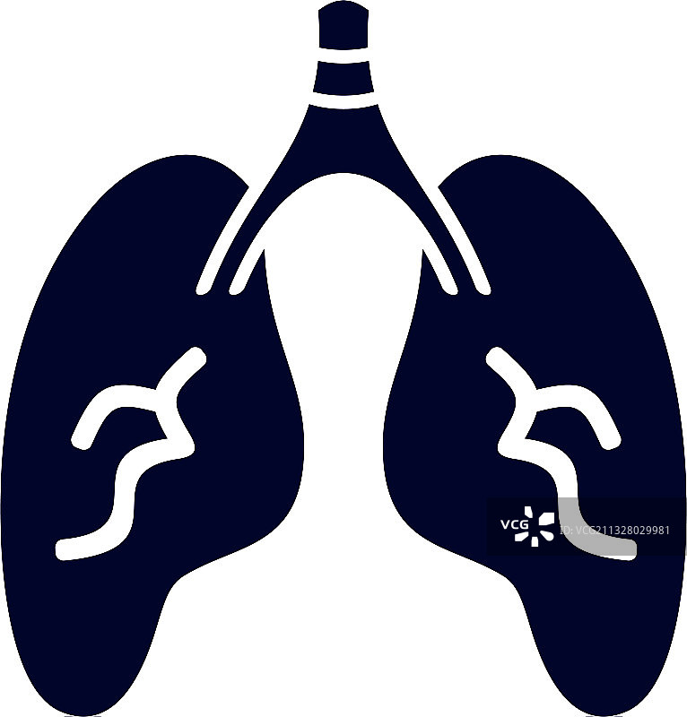 肺标志设计模板器官标志设计图片素材