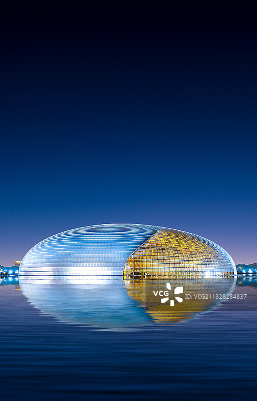 北京国家大剧院城市建筑图片素材