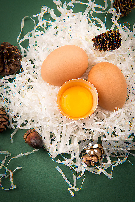 鸡蛋，蛋黄，生蛋图片素材