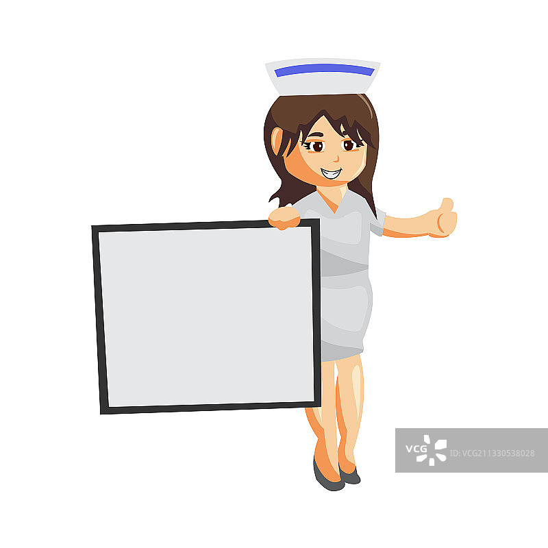 护士女医院性格服装保健图片素材