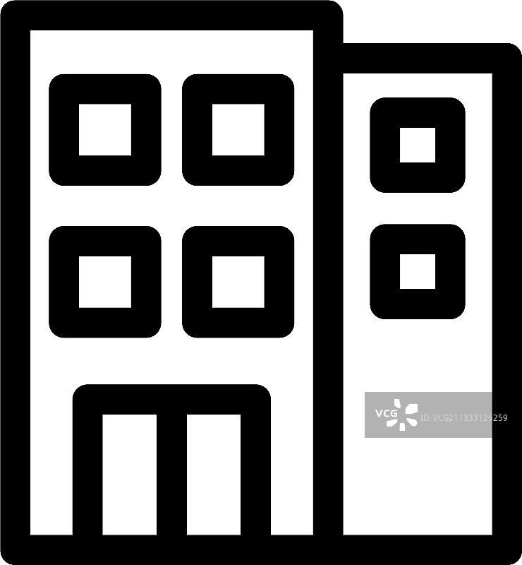 酒店标志或标志孤立标志符号图片素材