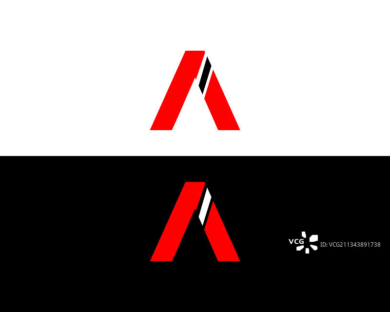 Ai字母logo及图标元素设计图片素材