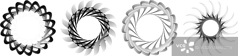 蜗壳螺旋形涡旋形涡旋旋图片素材