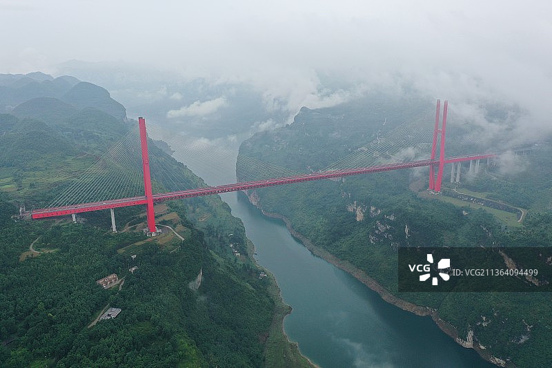 贵州鸭池河大桥图片素材