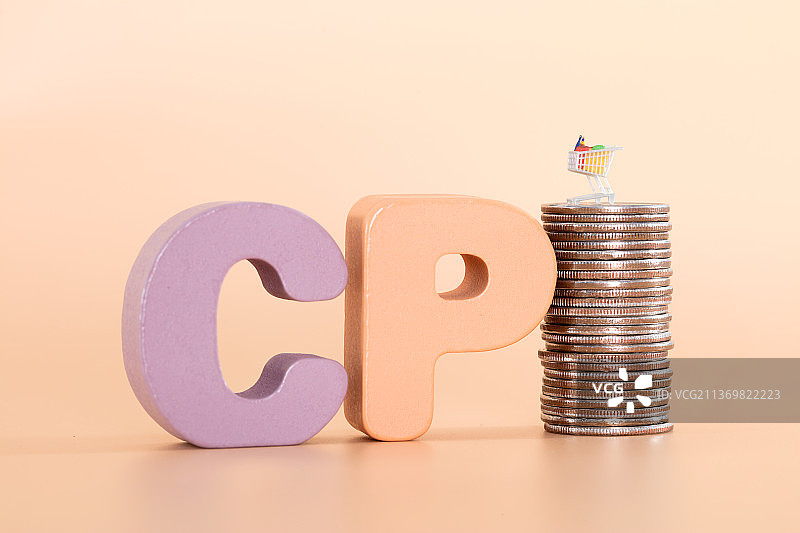 消费者物价指数CPI概念图片素材