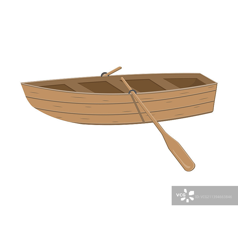 木船，桨色图片素材