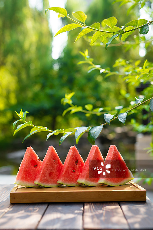 夏天,西瓜,水果,大暑小暑图片素材