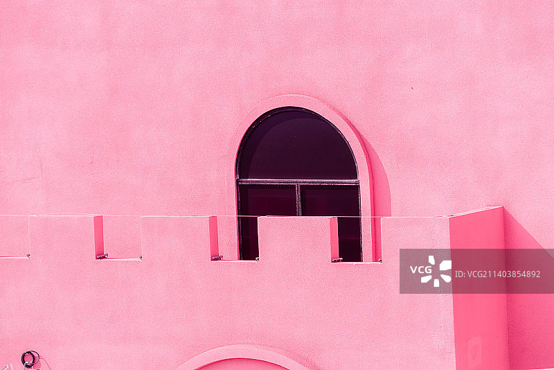 杭州格乐利雅粉红城堡图片素材