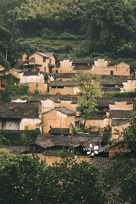 江南最后的秘境--600年历史古村落图片素材