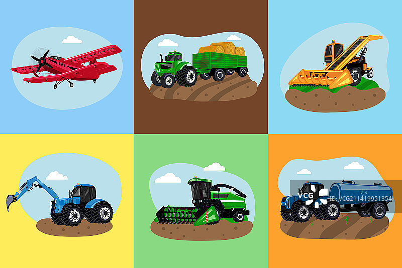 农业运输设备图片素材