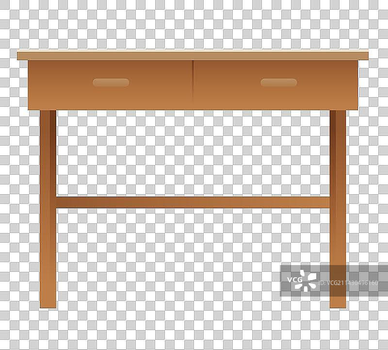 家具木质书桌图片素材